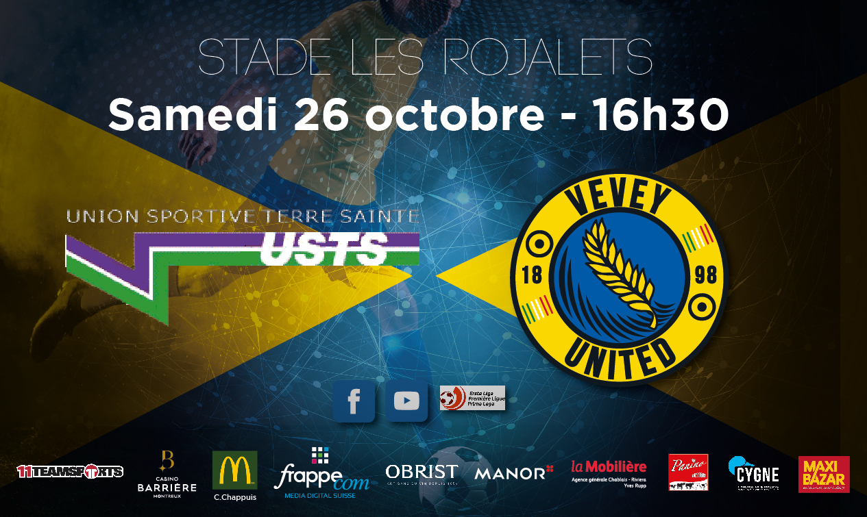 Samedi 26 octobre 2019 – Stade les Rojalets – 16h30